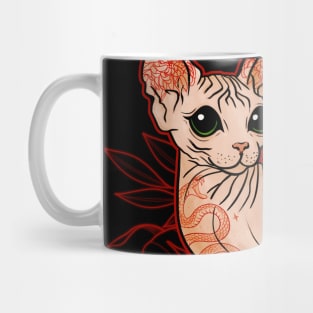 Tatted Sphinx Mug